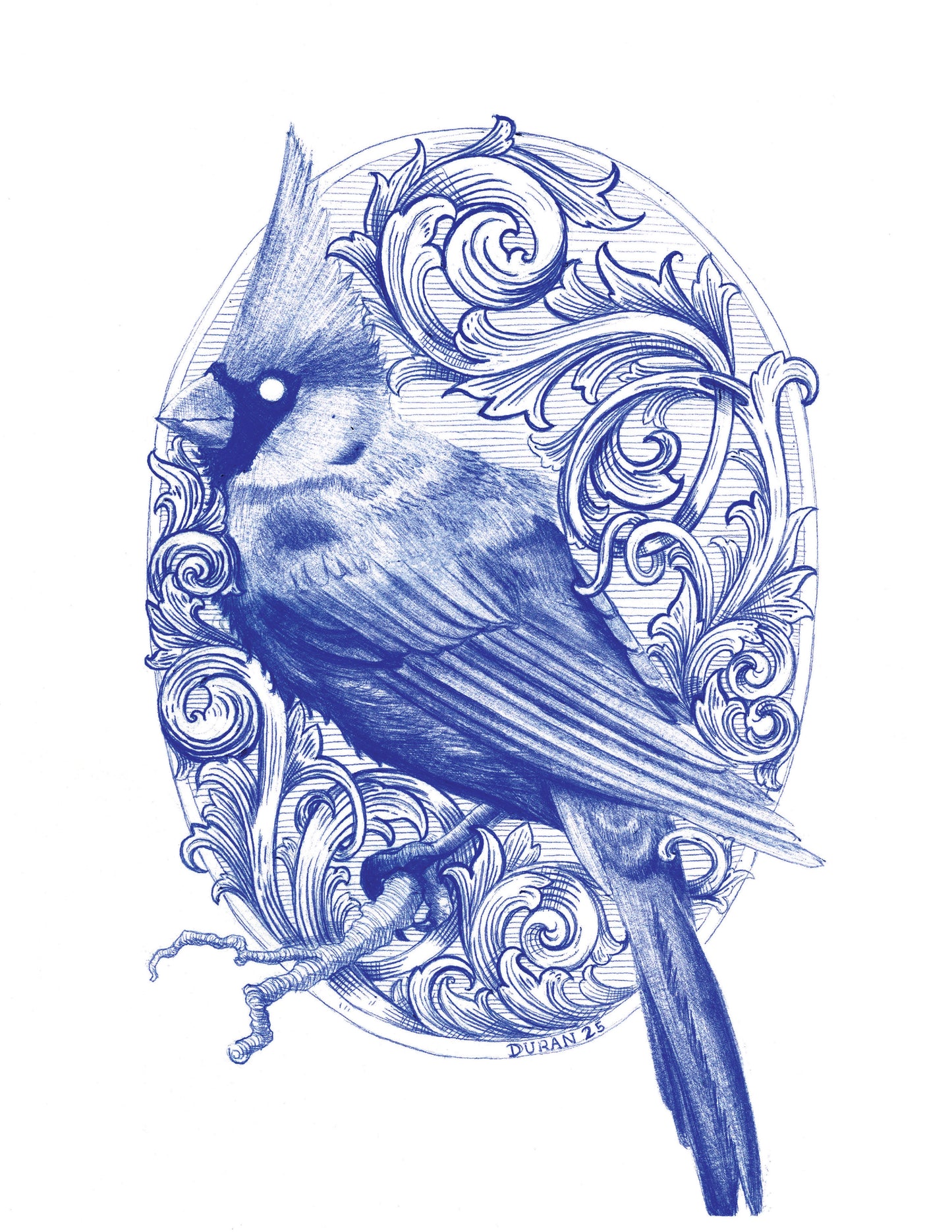Red Cardinal Print