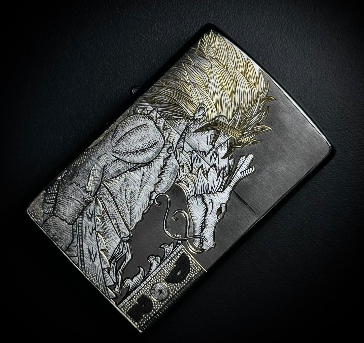 Dragon ball Inspired Engraved lighter